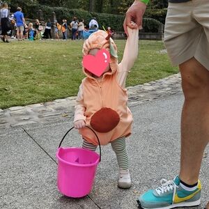 Carter's Peach Halloween Costume 12M